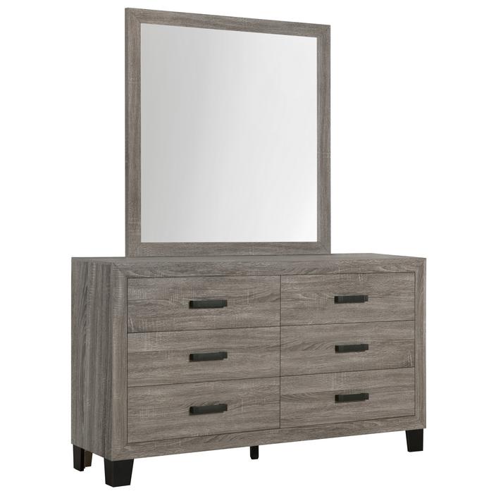 IFDC Olivia 6-Drawer Dresser Olivia Dresser IMAGE 2