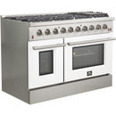  Forno Galiano Alta Qualita 48-inch Freestanding Gas Range with Convection Technology FFSGS6244-48WHT IMAGE 3