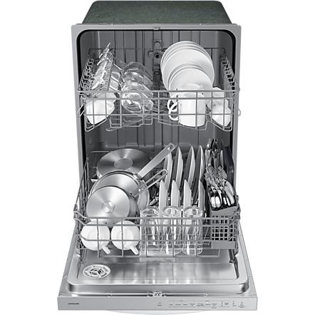 Samsung 24-inch Built-in Dishwasher with Adjustable Rack DW80CG4021WQ/AA IMAGE 4