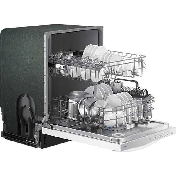 Samsung 24-inch Built-in Dishwasher with Adjustable Rack DW80CG4021WQ/AA IMAGE 5