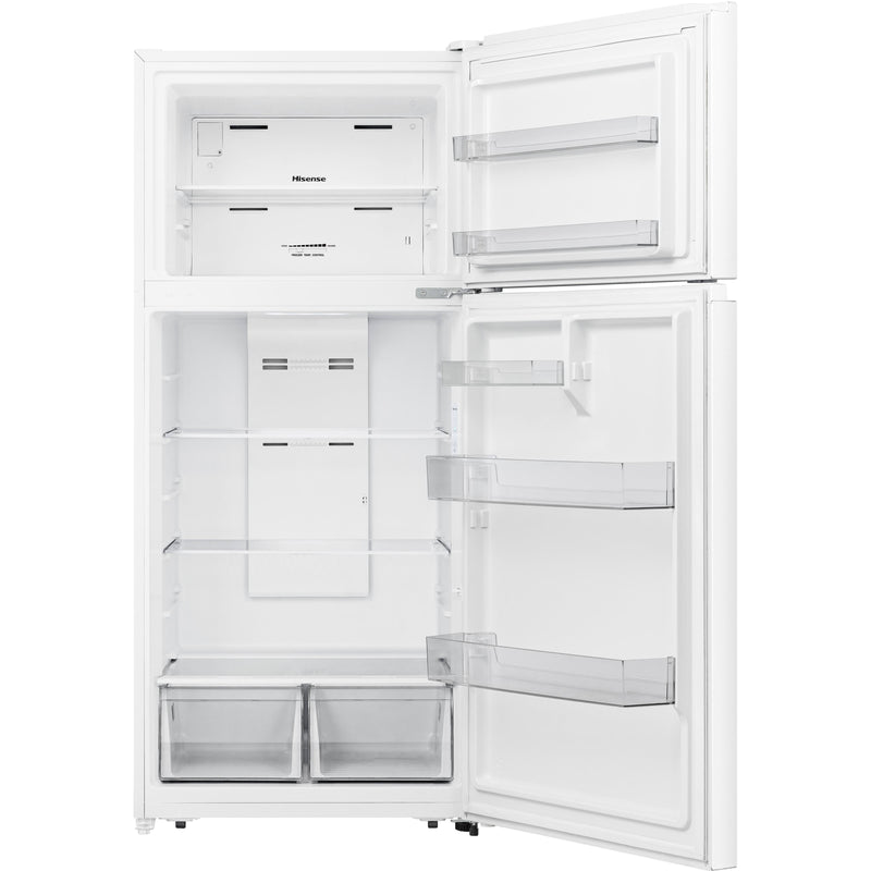 Hisense 18 cu. ft. Freestanding Top Freezer Refrigerator RT18A2FWD IMAGE 2