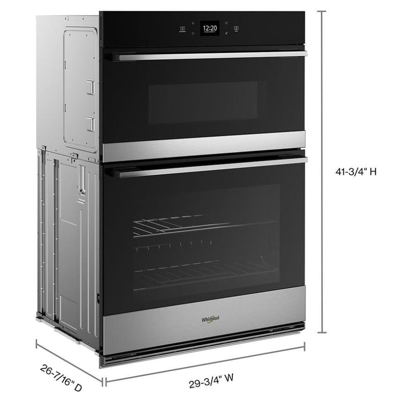 Whirlpool 30-inch, 6.4 cu. ft. Built-in Double Wall Oven with Air Fry Technology WOEC5930LZ IMAGE 13