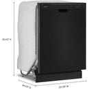 Whirlpool 24-inch Built-in Dishwasher WDF332PAMB IMAGE 6