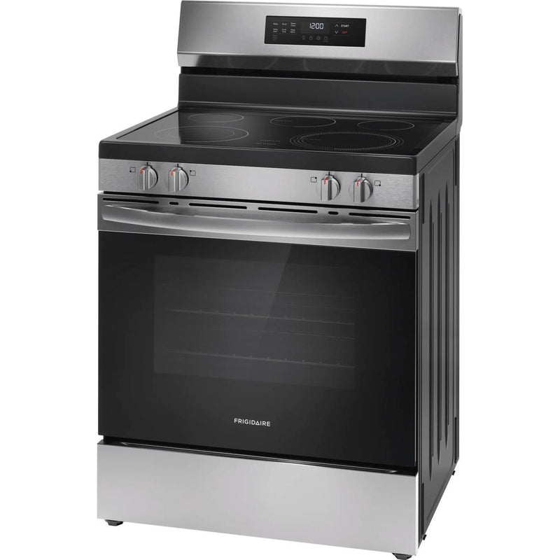 Frigidaire 30-inch Freestanding Electric Range with Even Baking Technology FCRE306CAS IMAGE 7
