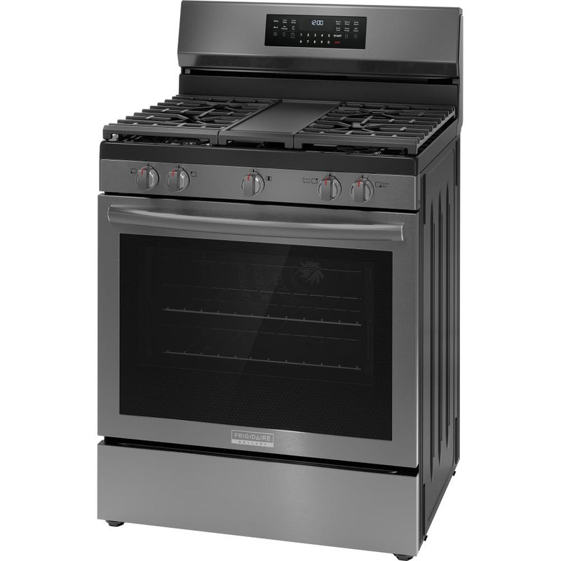 Frigidaire Gallery 30-inch Freestanding Gas Range with Air Fry Technology GCRG3060BD IMAGE 7