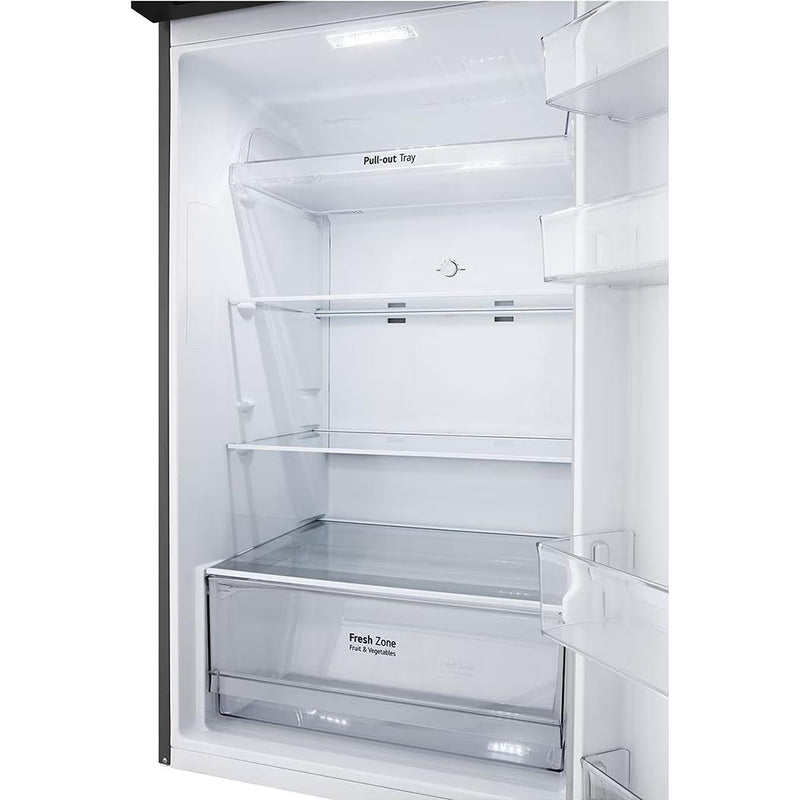 LG 28-inch, 13 cu.ft Counter-Depth Top Freezer Refrigerator LT13C2000V IMAGE 4