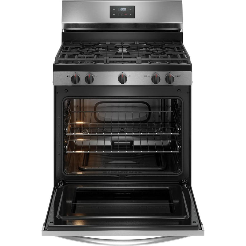 Frigidaire 30-inch Freestanding Gas Range with 5 Burners FCRG3052BS IMAGE 3