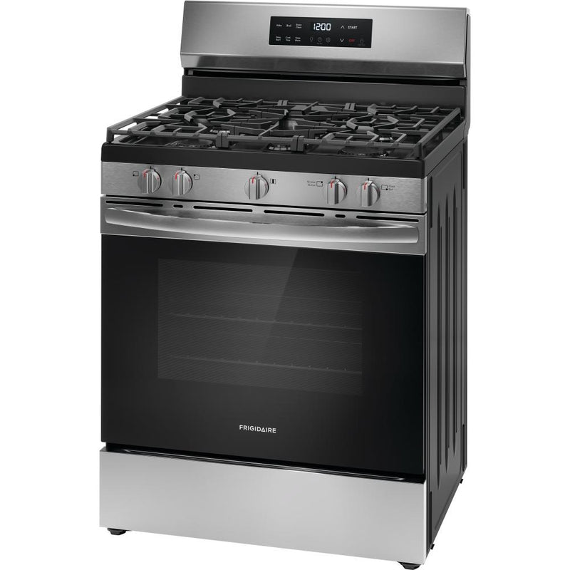 Frigidaire 30-inch Freestanding Gas Range with Even Baking Technology FCRG3062AS IMAGE 7