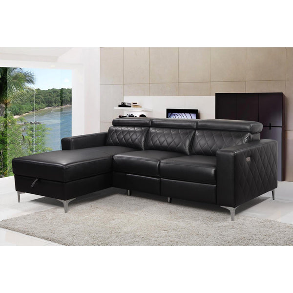 IFDC Sectionals Power Recline IF-9020 LHF IMAGE 1
