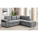 IFDC Fabric Sleeper Sectional F-9035 RHF IMAGE 1