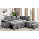 IFDC Fabric Sleeper Sectional F-9035 RHF IMAGE 2