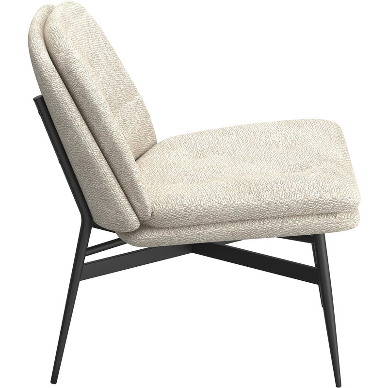 Worldwide Home Furnishings Caleb Stationary Fabric Accent Chair 403-091BG IMAGE 3