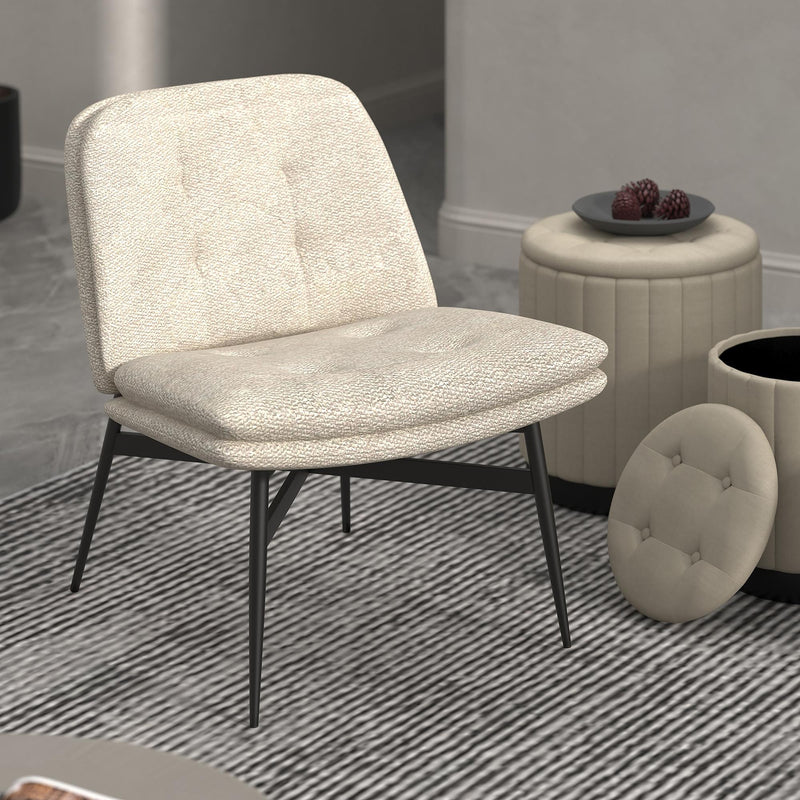 Worldwide Home Furnishings Caleb Stationary Fabric Accent Chair 403-091BG IMAGE 7