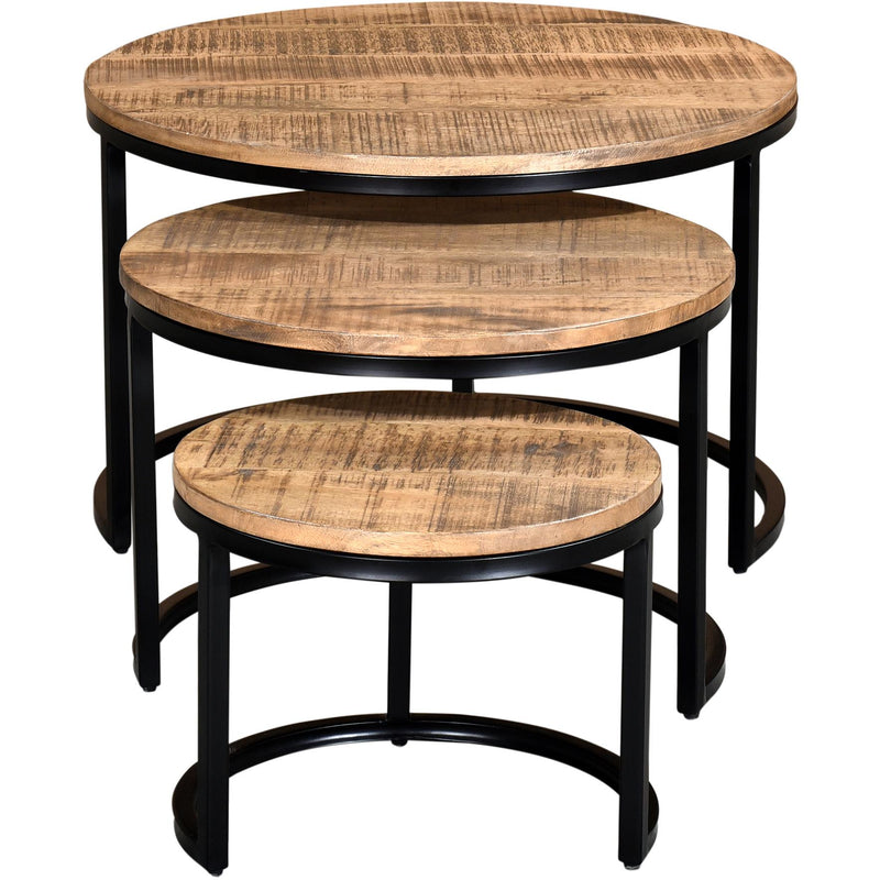 !nspire Darsh Occasional Table Sets 303-403NAT IMAGE 2
