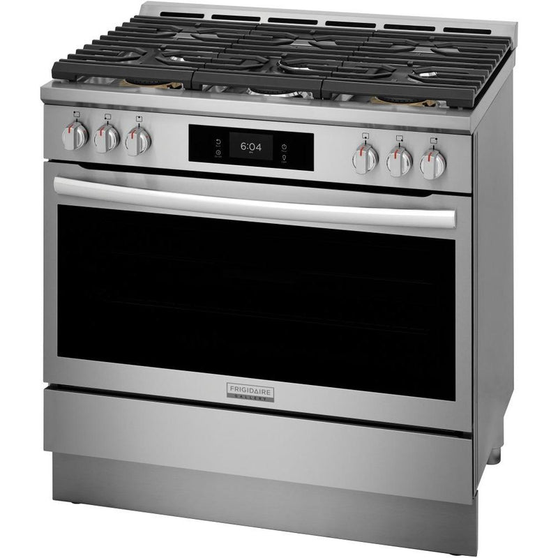 Frigidaire Gallery 36-inch Dual Fuel Range with Air Fry GCFD3661AF IMAGE 4
