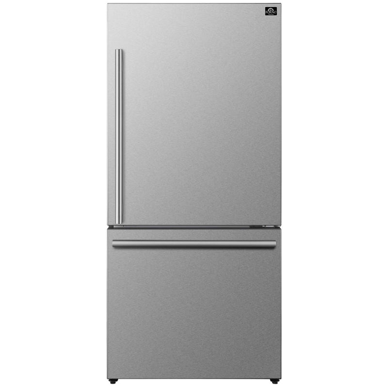  Forno 31-inch 17.2 cu.ft Freestanding Bottom Freezer Refrigerator FFFFD1785-31S IMAGE 1