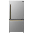  Forno 31-inch 17.2 cu.ft Freestanding Bottom Freezer Refrigerator FFFFD1785-31S IMAGE 2