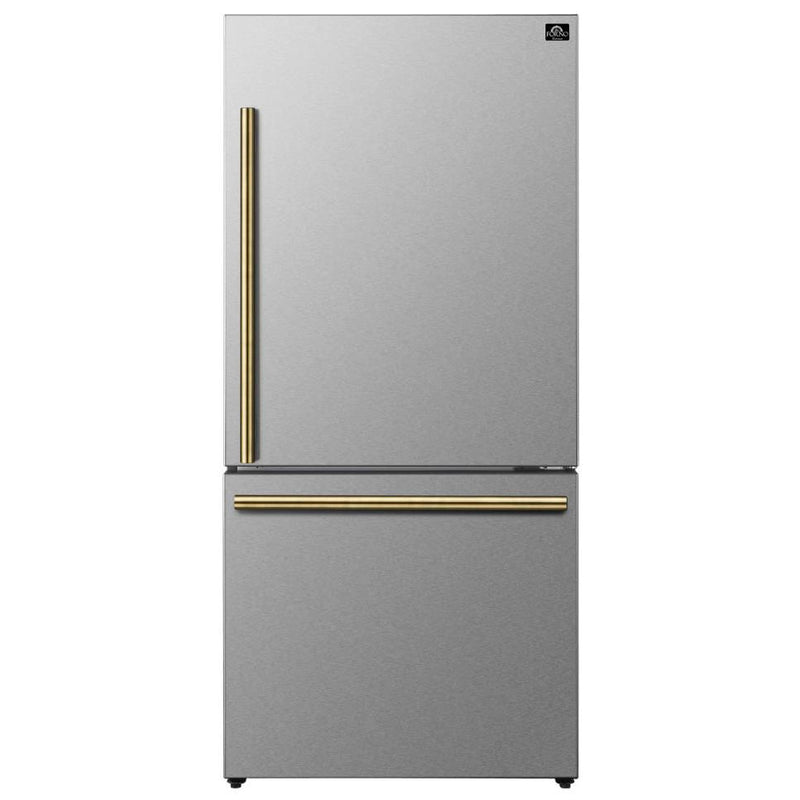  Forno 31-inch 17.2 cu.ft Freestanding Bottom Freezer Refrigerator FFFFD1785-31S IMAGE 2