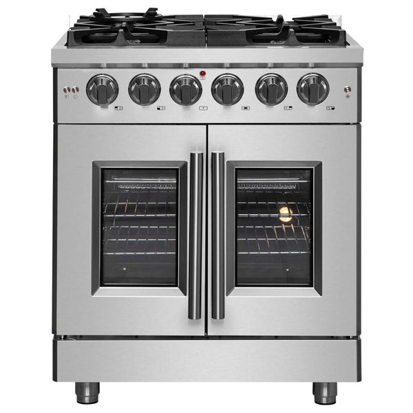  Forno 30-inch Freestanding Electric Dual Fuel Raneg FFSGS6325-30 IMAGE 1