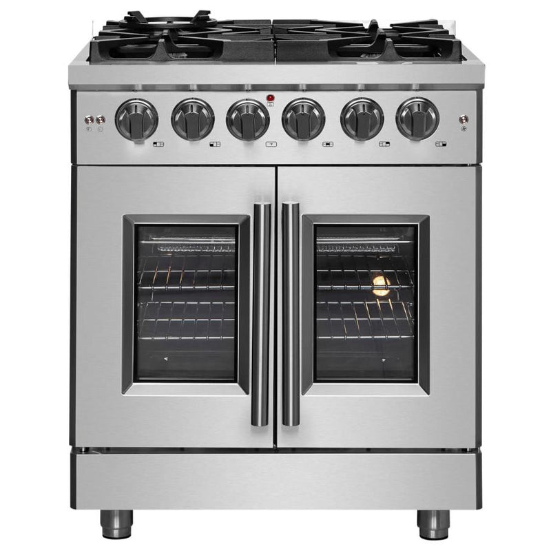  Forno 30-inch Freestanding Electric Dual Fuel Raneg FFSGS6325-30 IMAGE 1