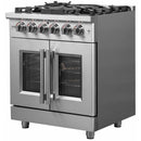  Forno 30-inch Freestanding Electric Dual Fuel Raneg FFSGS6325-30 IMAGE 3