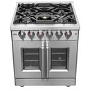  Forno 30-inch Freestanding Electric Dual Fuel Raneg FFSGS6325-30 IMAGE 7