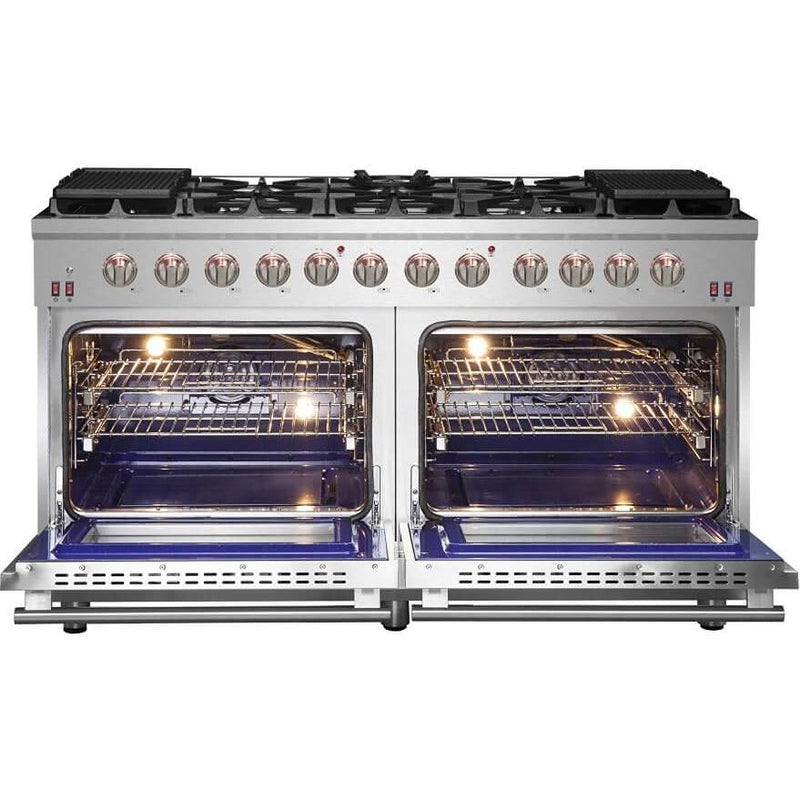  Forno Massimo 60-inch Gas Range with Convection Technology FFSGS6239-60 IMAGE 2