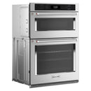  KitchenAid 30-inch, 6.4 cu. ft. Built-in Combination Wall Oven with Microwave with Air Fry KOEC530PSS IMAGE 4