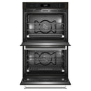  KitchenAid 27-inch, 8.6 cu. ft. Built-in Double Wall Oven with Air Fry KOED527PBS IMAGE 2