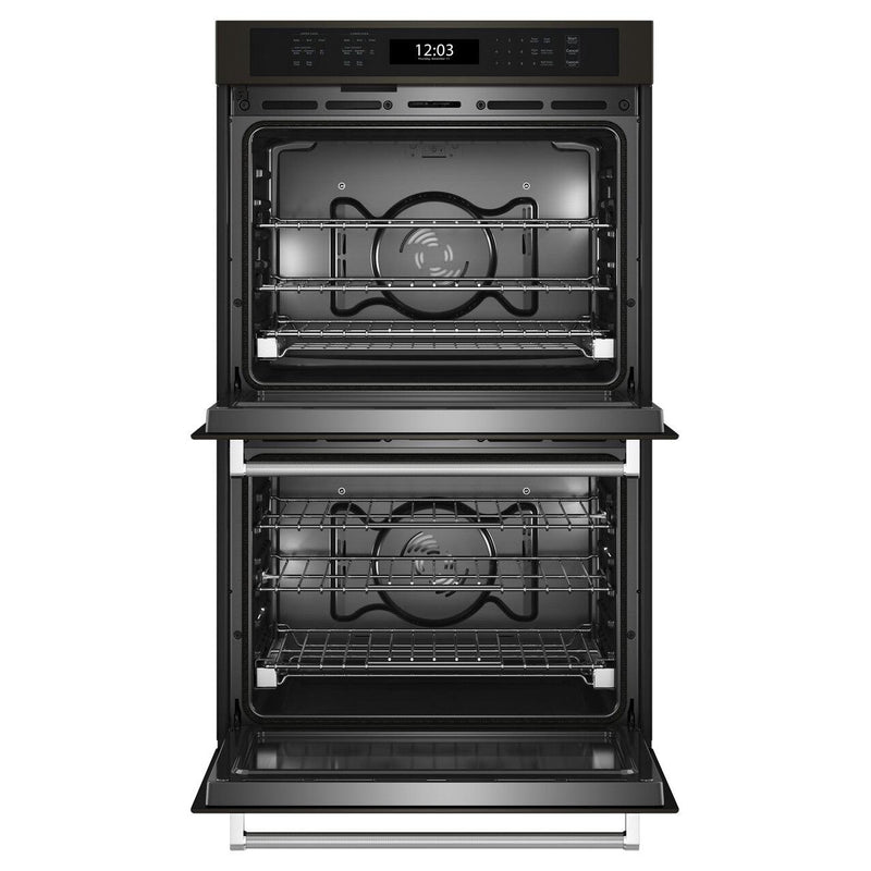KitchenAid 27-inch, 8.6 cu. ft. Built-in Double Wall Oven with Air Fry KOED527PBS IMAGE 2