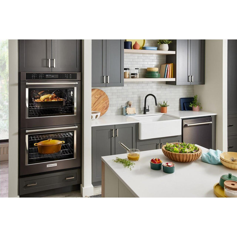 KitchenAid 27-inch, 8.6 cu. ft. Built-in Double Wall Oven with Air Fry KOED527PBS IMAGE 6
