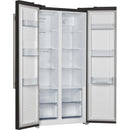  Forno 33-inch, 15.6 cu.ft. Freestanding Side-by-Side Refrigerator with LED Display on Door FFRBI1805-33BLK IMAGE 4