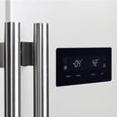  Forno 33-inch, 15.6 cu.ft. Freestanding Side-by-Side Refrigerator with LED Display on Door FFRBI1805-33WHT IMAGE 11