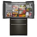  KitchenAid 36-inch French 4-Door Refrigerator with External Water and Ice Dispensing system KRMF536RBS IMAGE 2