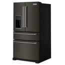  KitchenAid 36-inch French 4-Door Refrigerator with External Water and Ice Dispensing system KRMF536RBS IMAGE 5