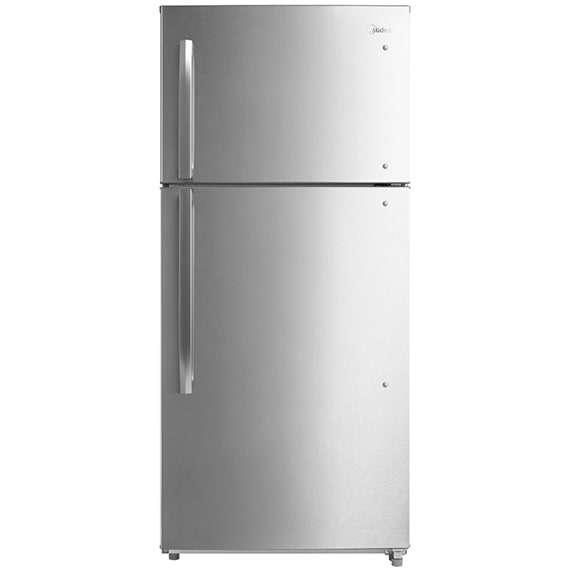Midea 30-inch, 18 cu. ft. Freestanding Top Freezer Refrigerator with No Frost MRT18B2ASL IMAGE 1