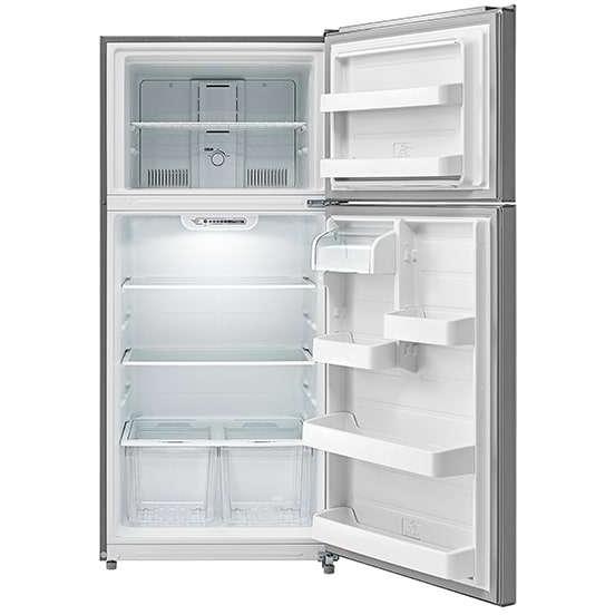Midea 30-inch, 18 cu. ft. Freestanding Top Freezer Refrigerator with No Frost MRT18B2ASL IMAGE 4