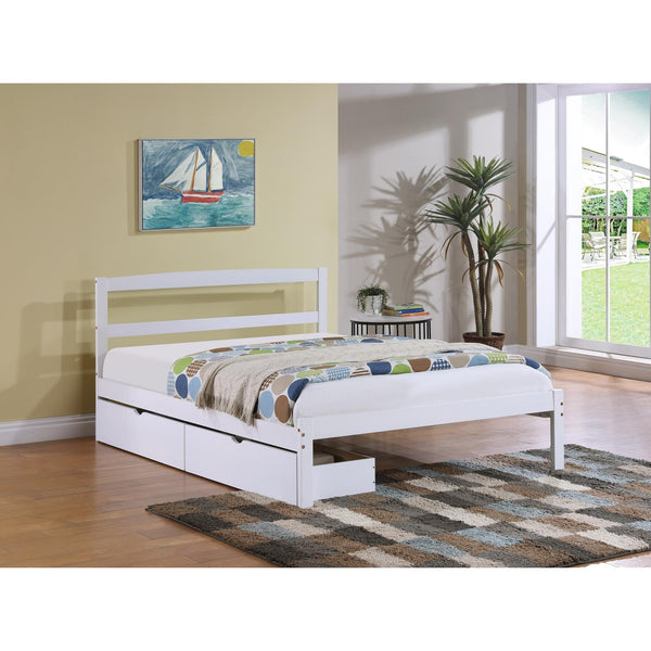 IFDC Kids Beds Bed IF-416-54"-W/B-DR-W IMAGE 1