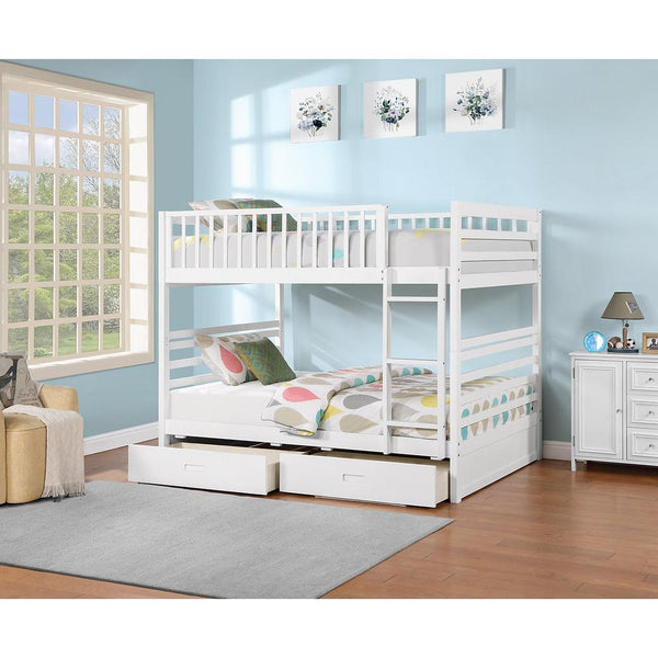 IFDC Kids Beds Bunk Bed B-115W IMAGE 1