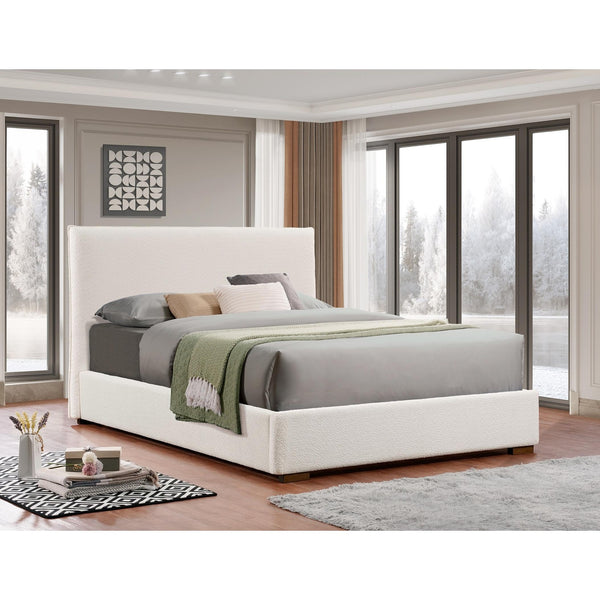 IFDC Queen Upholstered Platform Bed IF 5568 - 60 IMAGE 1