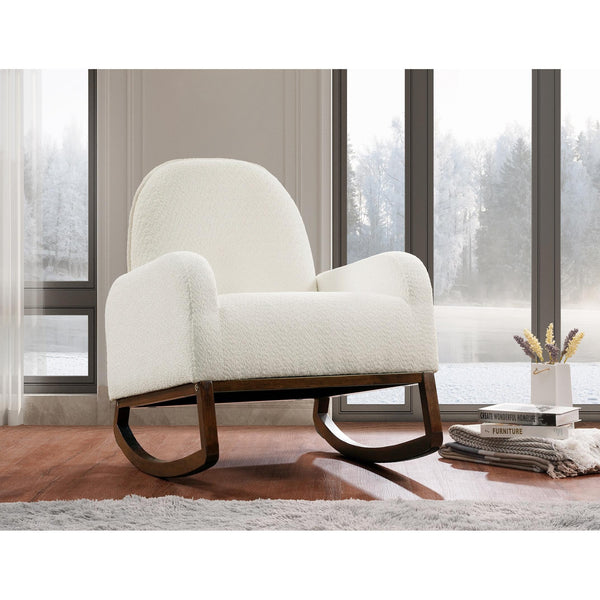 IFDC Rocking Fabric Accent Chair IF 663 IMAGE 1