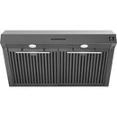  Forno Bari 30-inch Espresso Under Cabinet Range Hood FRHUC5255-30BLK IMAGE 1