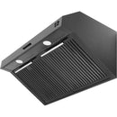  Forno Bari 30-inch Espresso Under Cabinet Range Hood FRHUC5255-30BLK IMAGE 3