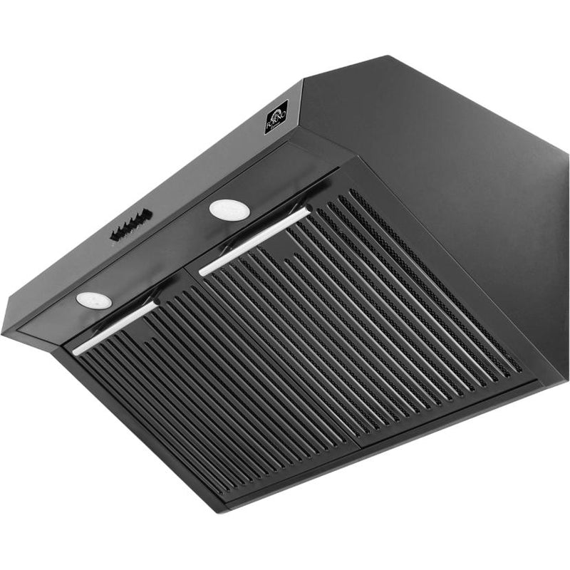  Forno Bari 30-inch Espresso Under Cabinet Range Hood FRHUC5255-30BLK IMAGE 3