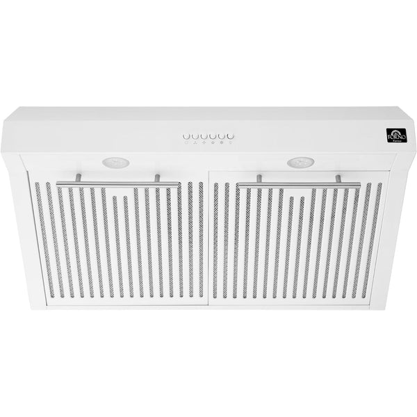  Forno Bari 30-inch Espresso Under Cabinet Range Hood FRHUC5255-30WHT IMAGE 1