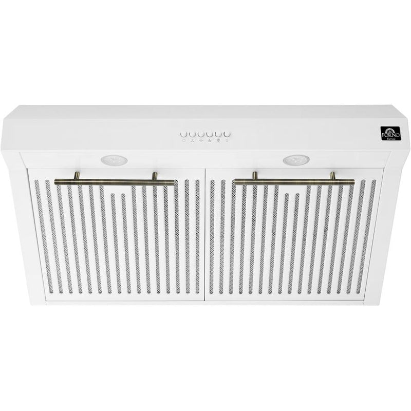  Forno Bari 30-inch Espresso Under Cabinet Range Hood FRHUC5255-30WHT IMAGE 2