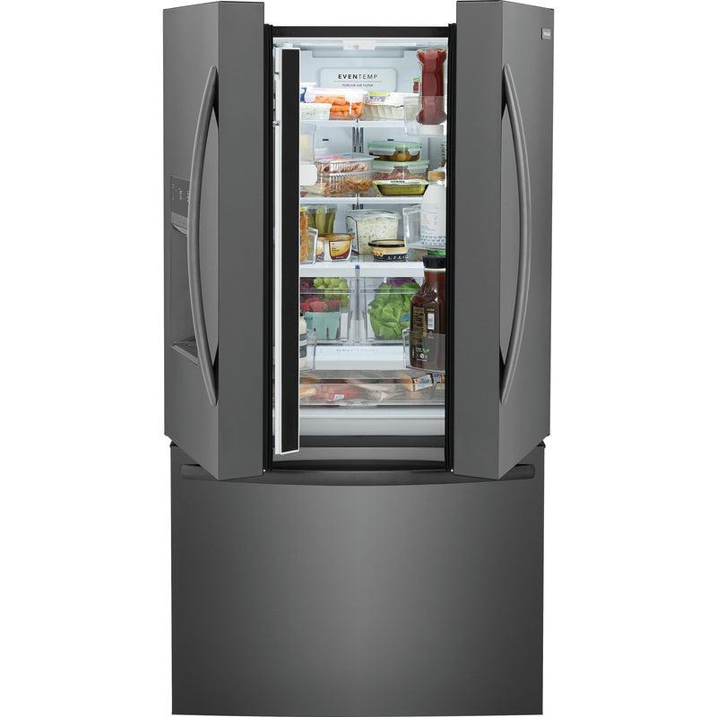 Frigidaire 36-inch, 27.8 cu. ft. French 3-Door Refrigerator with Dispenser FRFS2823ADBSP IMAGE 4
