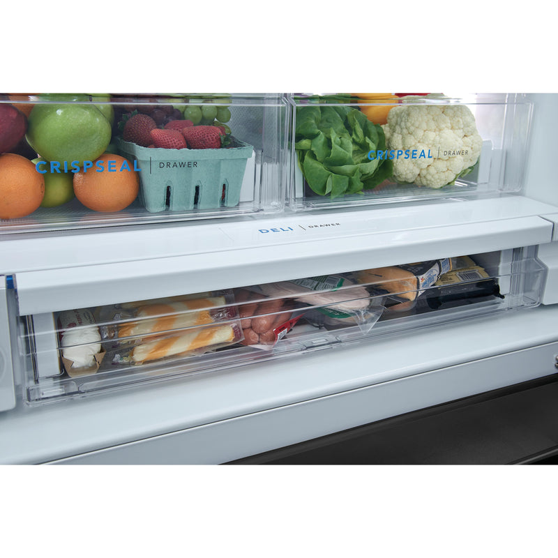 Frigidaire 36-inch, 27.8 cu. ft. French 3-Door Refrigerator with Dispenser FRFS2823ADBSP IMAGE 9