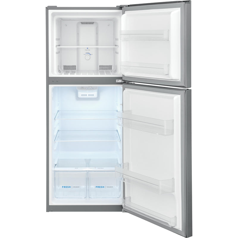 Frigidaire 24-inch, 11.6 cu. ft. Top Freezer Refrigerator FFET1222UVBSP IMAGE 2