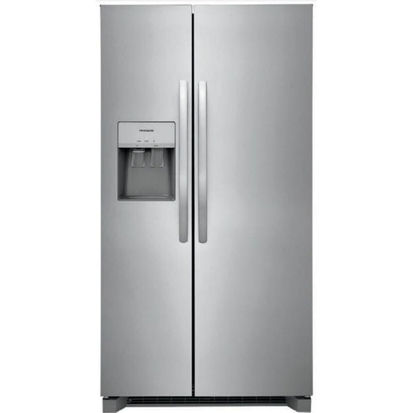 Frigidaire 33-inch, 22.2 cu.ft. Freestanding Side-by-Side Refrigerator with Ice and Water Dispensing System FRSS2323ASSP IMAGE 1